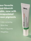 Hero Cosmetics Rescue Balm + Red Correct Post-Blemish Recovery Cream