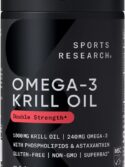 Sports Research Antarctic Krill Oil Omega 3 Softgels