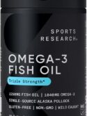 Sports Research Triple Strength Omega 3 Fish Oil