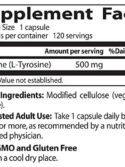 Doctors Best L-Tyrosine 500 mg 120 Veggie Caps