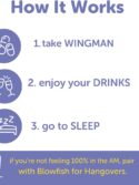 Blowfish Wingman | Feel Better After Drinking