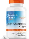 Doctor's Best High Absorption CoQ10, Heart & Energy Support