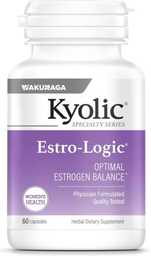 Kyolic Specialty Series, Estro-Logic Optimal Estrogen Balance, 60 Capsules