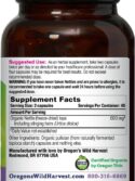 Oregon's Wild Harvest Certified Organic Nettle Capsules with Stinging Hairs Allergy Supplement 600 mg 90 Capsules