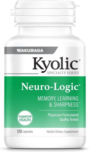 Kyolic Specialty Series, Neuro-Logic, Memory, Learning & Sharpness, 120 Capsules