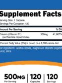 Nutricost Vitamin B1 Thiamine