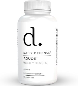 Daily Defense Diuretic Pills AQUOE Water Away Pills