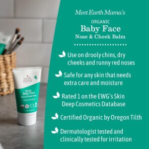 Earth Mama Organic Baby Face Nose & Cheek Balm - Image 5