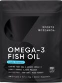 Sports Research Triple Strength Omega 3 Fish Oil