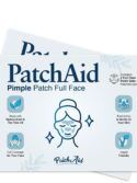 Hydrocolloid Pimple Treatment Full Face Patch with Tea Tree Oil by PatchAid Set of 3