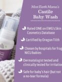 Earth Mama Calming Lavender Baby Wash Liquid Foaming Hand Soap