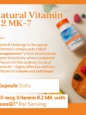 Doctor's Best Natural Vitamin K2 Mk-7 with MenaQ7