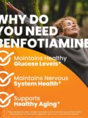 Doctor's Best Benfotiamine 300 with BenfoPure 60 Veggie Caps