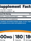 Nutricost N-Acetyl L-Cysteine NAC