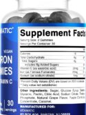 Vitamatic Iron Gummies Supplement 60 Count