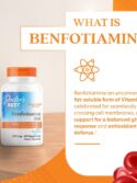 Doctor's Best Benfotiamine 300 with BenfoPure 60 Veggie Caps