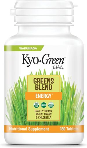 Kyo-Green Greens Blend Energy Tablets, 180 tablets