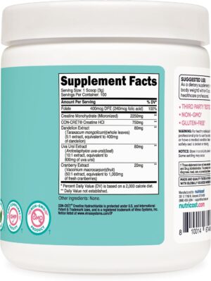 Nutricost Creatine Monohydrate Powder for Women - Image 4