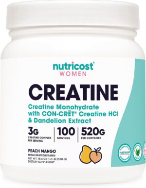 Nutricost Creatine Monohydrate Powder for Women - Image 3