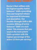 Doctor's Best SAM-e 400 mg 60 Enteric Coated Tablets