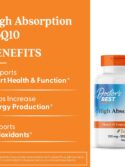 Doctor's Best High Absorption CoQ10, Heart & Energy Support