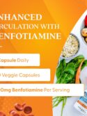 Doctor's Best Benfotiamine 300 with BenfoPure 60 Veggie Caps