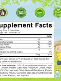 Vitamatic Kids Prebiotic Fiber Gummies 60 Pectin Based Gummies