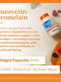 Doctor's Best Quercetin Bromelain 180 Veggie Caps