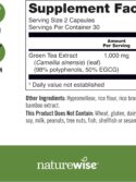 NatureWise Green Tea Extract Capsules