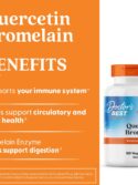 Doctor's Best Quercetin Bromelain 180 Veggie Caps