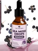 3000mg Irish Sea Moss Drops with Burdock Root & Bladderwrack