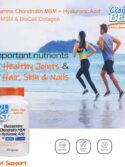 Doctor's Best Glucosamine Chondroitin MSM + Hyaluronic Acid with OptiMSM Featuring Biocell Collagen 150 Caps