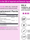 NatureWise Milk Thistle with Dandelion Root