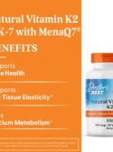 Doctor's Best Natural Vitamin K2 Mk-7 with MenaQ7