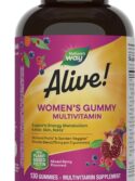 Nature's Way Alive! Women's Daily Gummy Multivitamins 150 Count