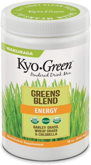 Kyo-Green Green Blends Energy Powered Drink Mix, 10 Ounce Bottle