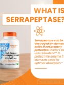 Doctor's Best High Potency Serrapeptase 120,000 SPU