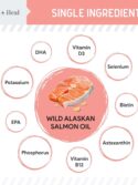 Chew + Heal Wild Alaskan Salmon Fish Oil for Dogs