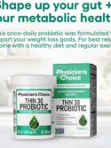 Physician's Choice Probiotics for Weight Management & Bloating