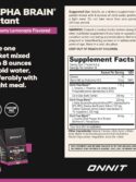 ONNIT Alpha Brain Instant - BlackBerry Lemonade Flavor