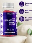 Vitamatic Melatonin 10 mg per Gummy 60 Count