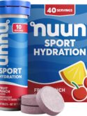 Nuun Sport Electrolyte Tablets 4 Pack 40 Total Servings