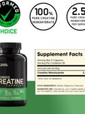 Optimum Nutrition Micronized Creatine Monohydrate Capsules