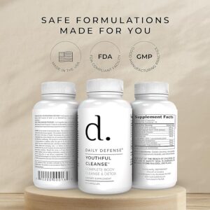 Daily Defense Colon Cleanse Youthful Cleanse Colon Cleanser & Detox - Image 3