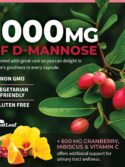 ForestLeaf D Mannose 1000mg Capsules