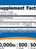 Nutricost Vitamin A