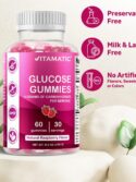 Vitamatic Glucose Chewable Gummies 60 Count