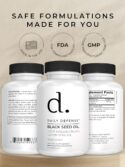 Daily Defense Cold Pressed Black Seed Oil Capsules