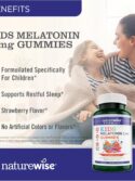 Naturewise Kids Melatonin Gummies 1 mg