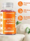 Vitamatic Magnesium Gummies 600mg per Serving